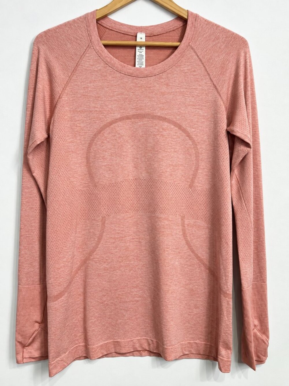 Lululemon Swiftly Tech Long Sleeve Shirt 2.0 Pink Savannah / Pink Mist